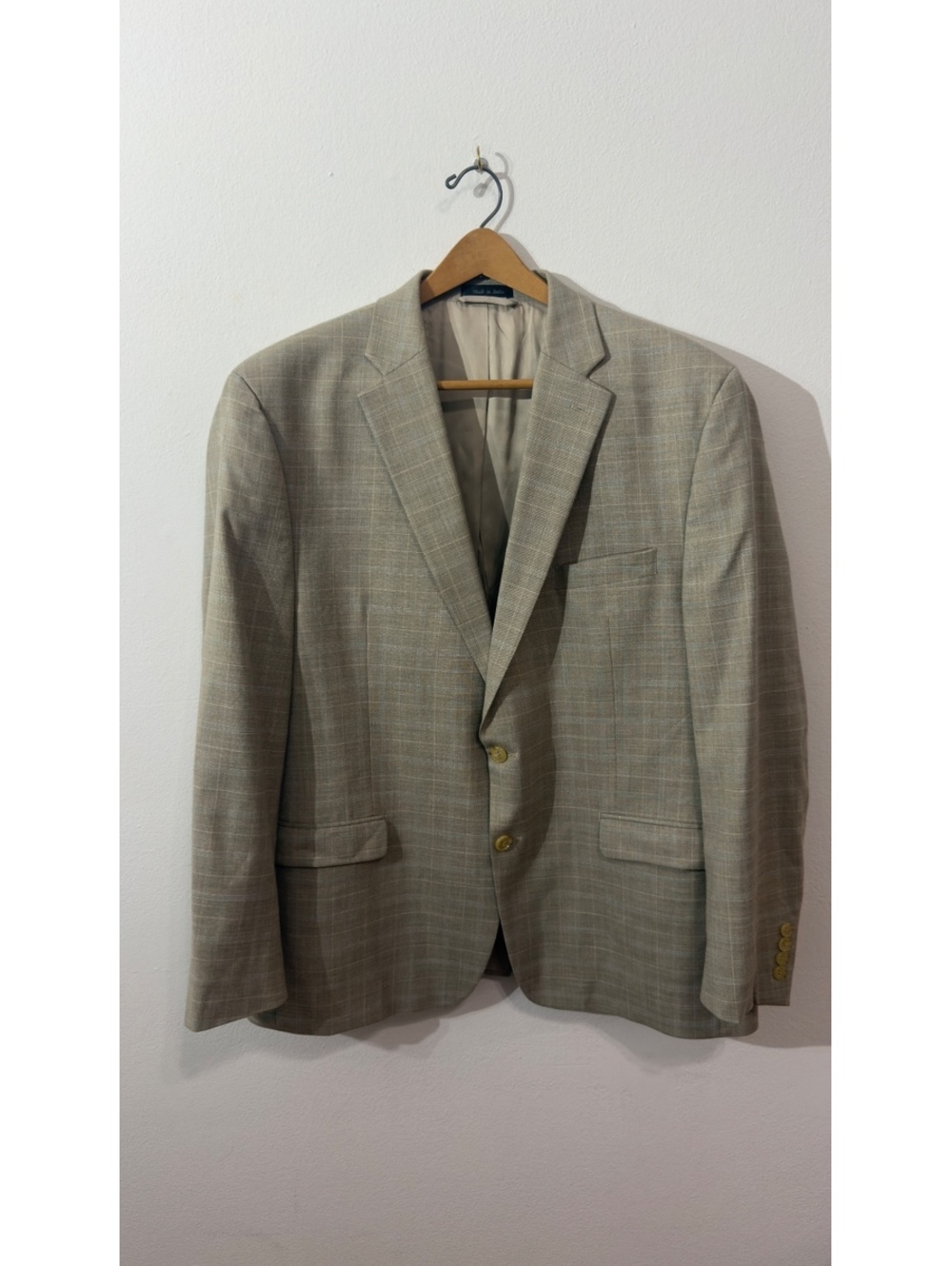 Lauren Ralph Lauren Sport Coat Mens Silk & Wool Two Button Blazer